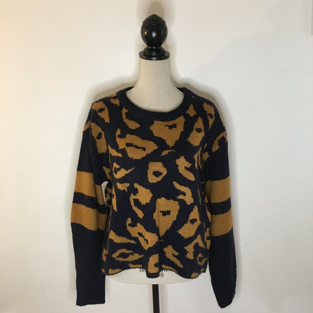 Knit Sweater Leopard